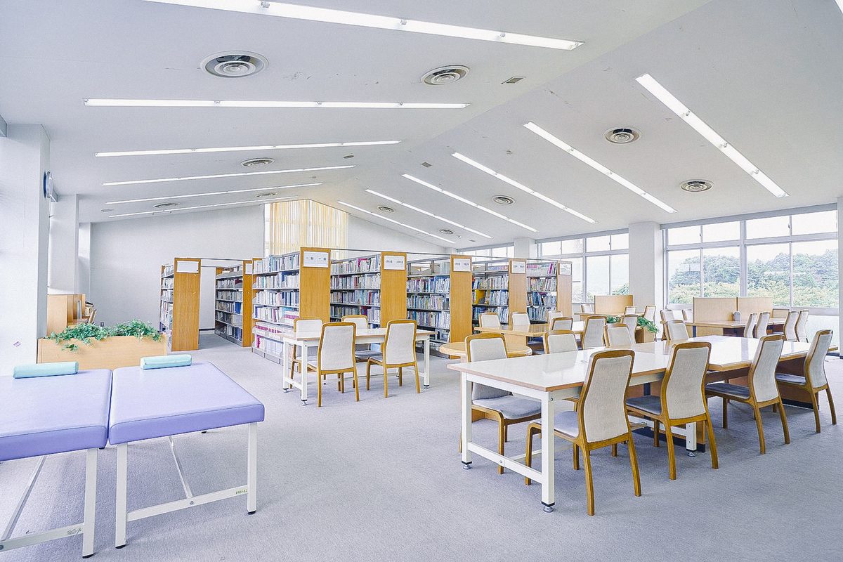 復旧した現在の図書室