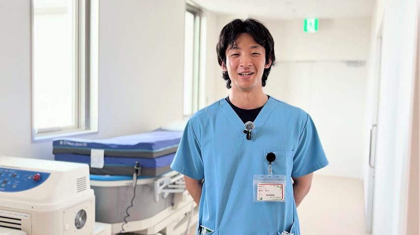富山大学附属病院に勤務する卒業生