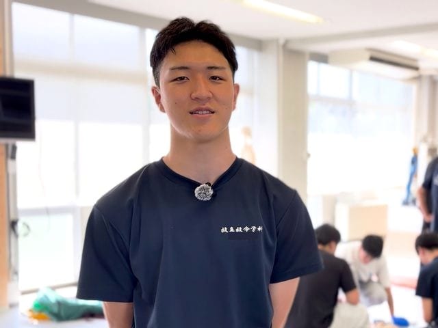 救急救命学科の在校生